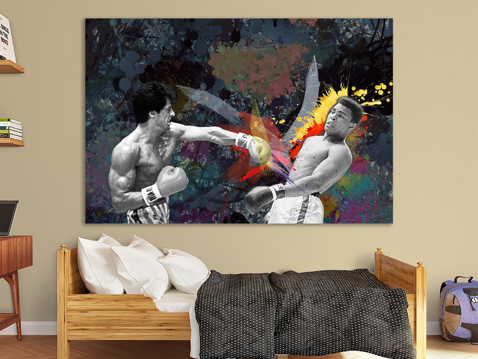 Rokky Balboa vs Muhammad Ali , друк на полотні