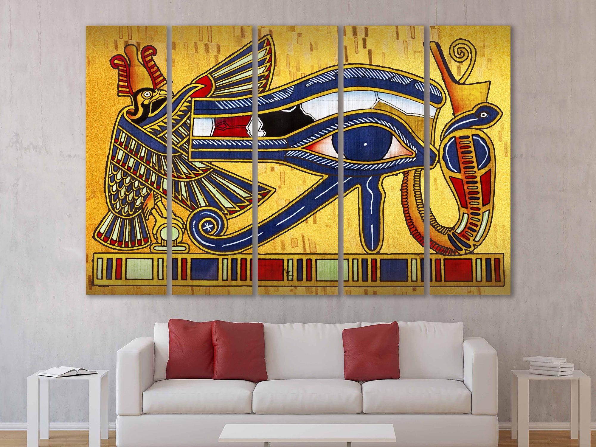Єгипетське око , друк на полотні