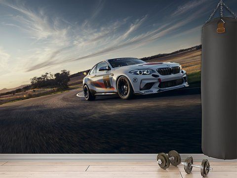 3D-фотошпалери &laquo;BMW: Драйв та Швидкість&raquo; &mdash; ідеальне рішення для розширення простору вашої студії 180*120 см S5CAR-011/м фото