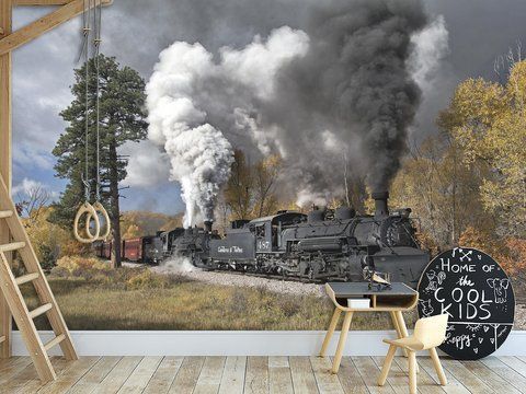 Самоклеюча плівка Oracal &laquo;Казковий експрес&raquo; &mdash; стильне оформлення дитячої 180*120 см S5OTR-011 фото