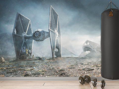 Фотошпалери для дому на стіну "Зоряні війни STAR WARS", флізелінові фотошпалери SPF-060/м фото