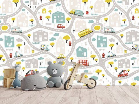 Плівка Oracal з дитячим малюнком доріг