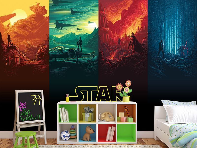 Самоклеюча плівка Oracal на стіну "Зоряні війни STAR WARS" SPF-058/м фото
