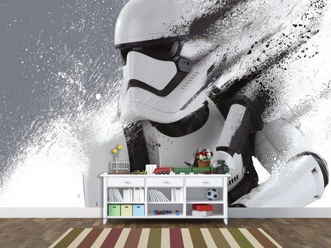 Декор для дому "Зоряні війни STAR WARS", флізелінові фотошпалери для декору кімнати SPF-066/м фото