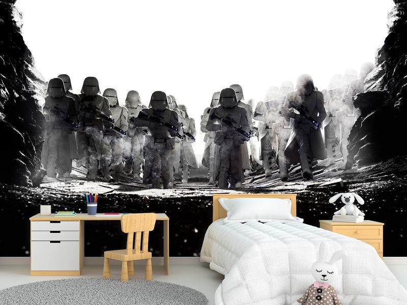 Флізелінові фотошпалери на стіну "Зоряні війни STAR WARS", фотошпалери для дому на преміальному флізеліні 112*75 см SPF-059/м фото