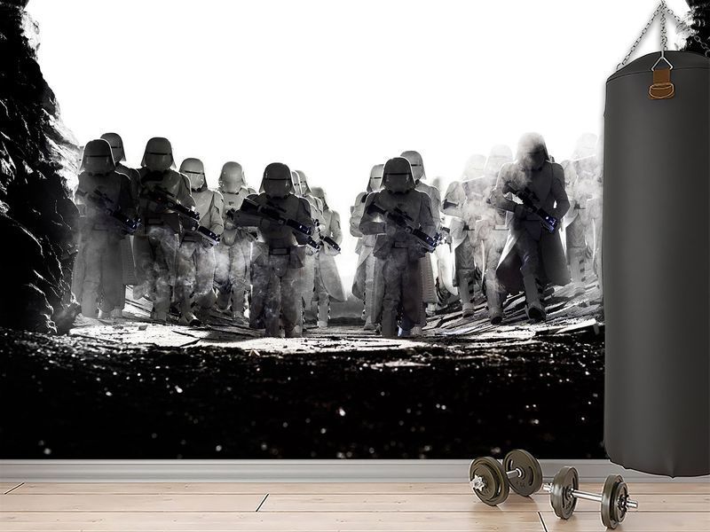 Флізелінові фотошпалери на стіну "Зоряні війни STAR WARS", фотошпалери для дому на преміальному флізеліні 112*75 см SPF-059/м фото