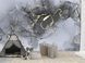 3D флізелінові фотошпалери &laquo;Глибина абстракції&raquo; &mdash; об&rsquo;ємний декор для візуального розширення спальні на преміальному флізеліні 180*120 см S5WTR-013 фото 9