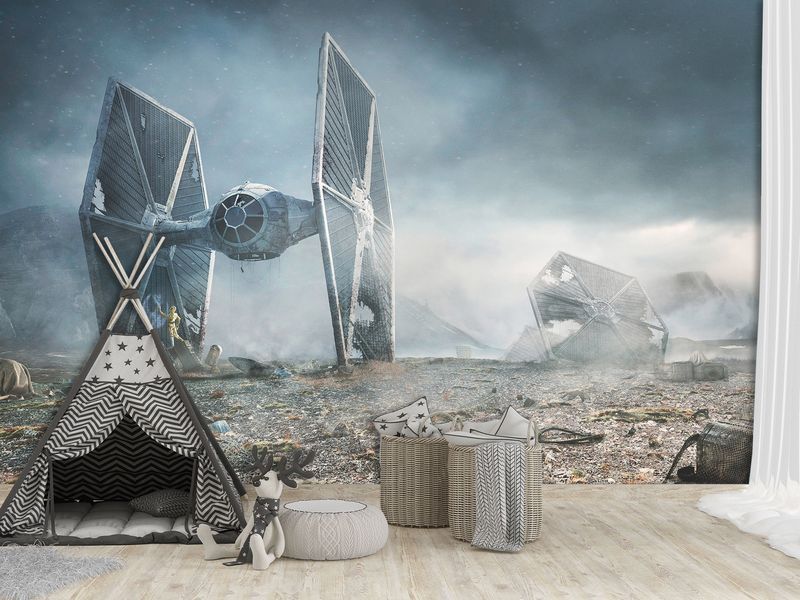 Фотошпалери для дому на стіну "Зоряні війни STAR WARS", самоклеючі плівка Oracal 180*120 см SPF-060/м фото