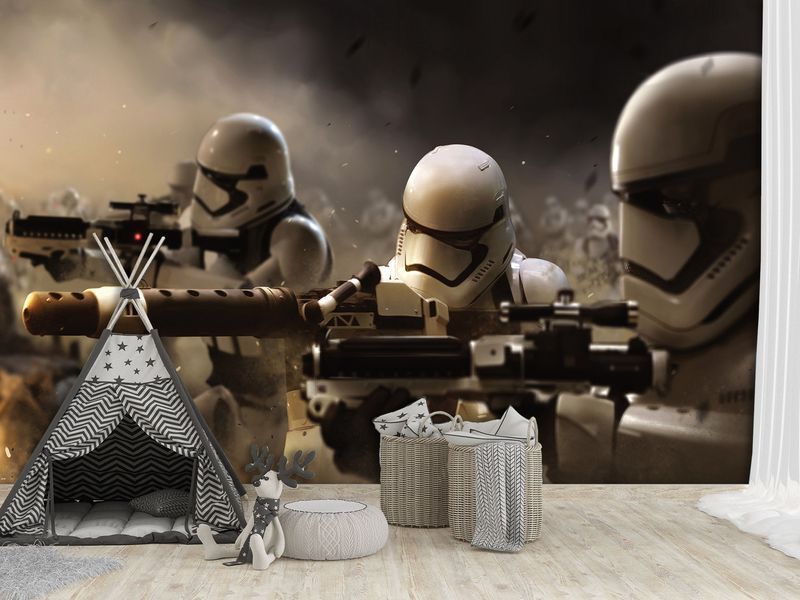 Флізелінові фотошпалери "Зоряні війни STAR WARS", декор для спальні, залу SPF-067/м фото