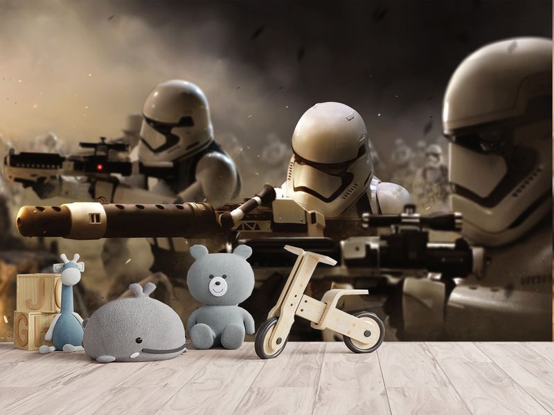 Флізелінові фотошпалери "Зоряні війни STAR WARS", декор для спальні, залу SPF-067/м фото