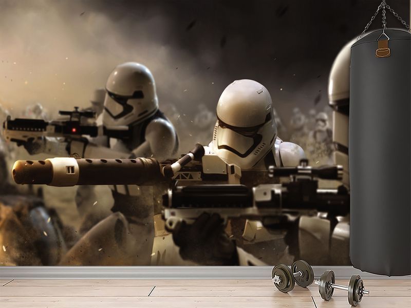 Флізелінові фотошпалери "Зоряні війни STAR WARS", декор для спальні, залу SPF-067/м фото