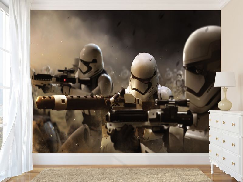 Флізелінові фотошпалери "Зоряні війни STAR WARS", декор для спальні, залу SPF-067/м фото