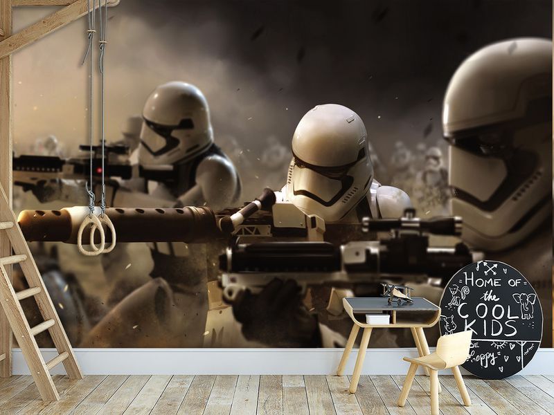 Флізелінові фотошпалери "Зоряні війни STAR WARS", декор для спальні, залу SPF-067/м фото