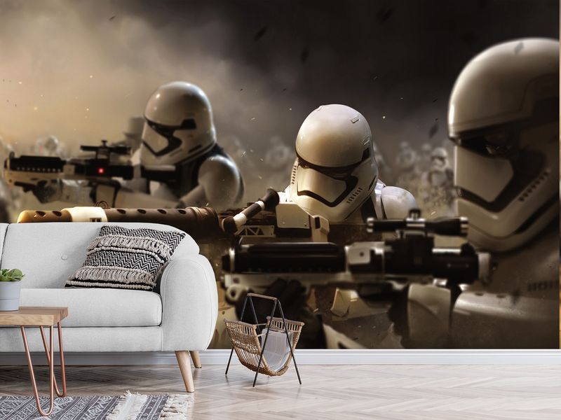 Флізелінові фотошпалери "Зоряні війни STAR WARS", декор для спальні, залу SPF-067/м фото