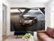 Фотошпалери 3д на стіну "Lamborghini Aventador Gold" флізелінові фотошпалери підлітку в спальню, кухню, зал S5CAR-018 фото 3