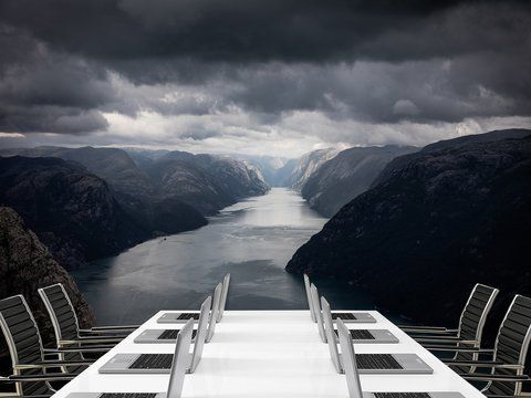 3D фотошпалери на стіну "Гірська річка",флізелінові фотошпалери на стандартному флізеліні 180*120 см S5NTR-013 фото
